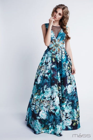 Abito Lungo e Ampio c/Fiore Matilde Cano Y151 151